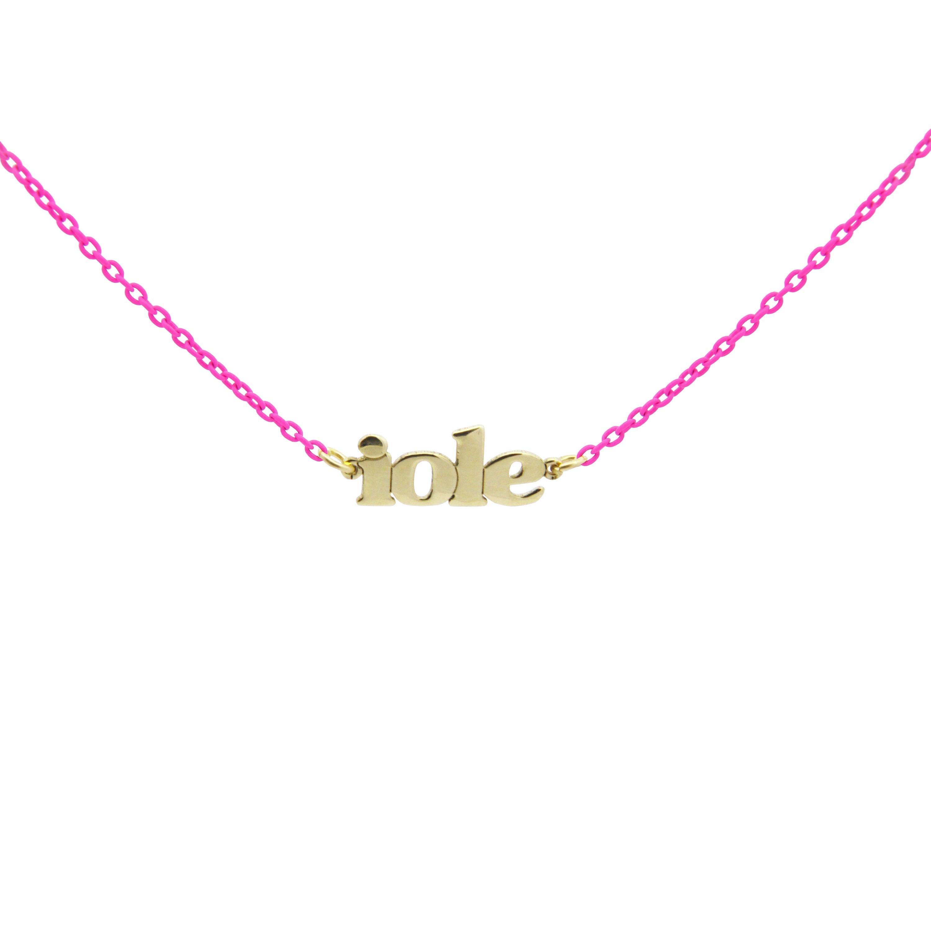 Tata Gisèle Collana Placcata Oro 18kt Con Zirconi Multicolore – Catena Estensibile 40/45 Cm, Confezione Velluto - 2