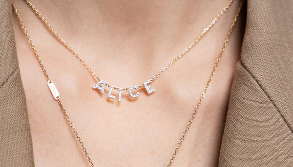 Collane personalizzate con nome