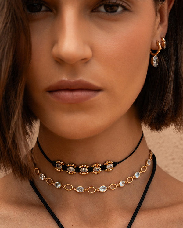 Orecchini Oval Drop