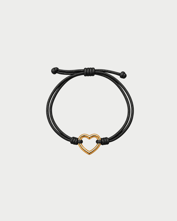 Bracciale soft cord Base Cuore