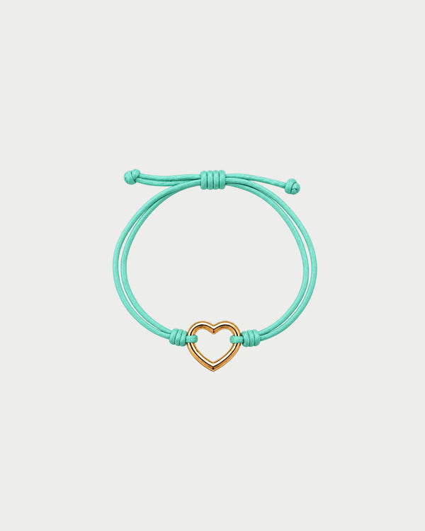 Bracciale soft cord Base Cuore