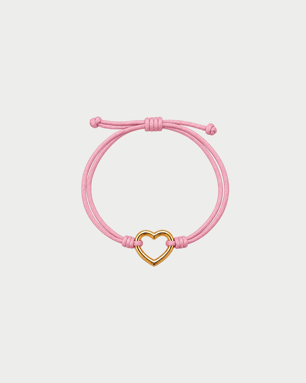 Bracciale soft cord Base Cuore