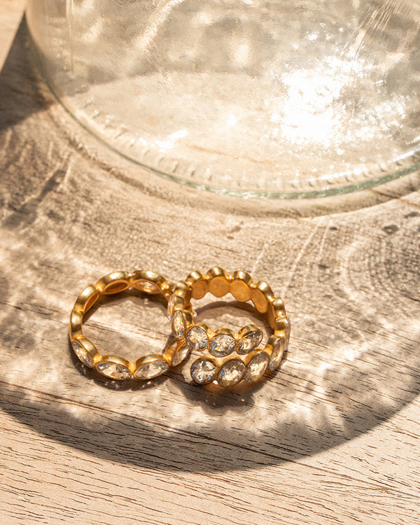 Anello Contrariè Oval Cut