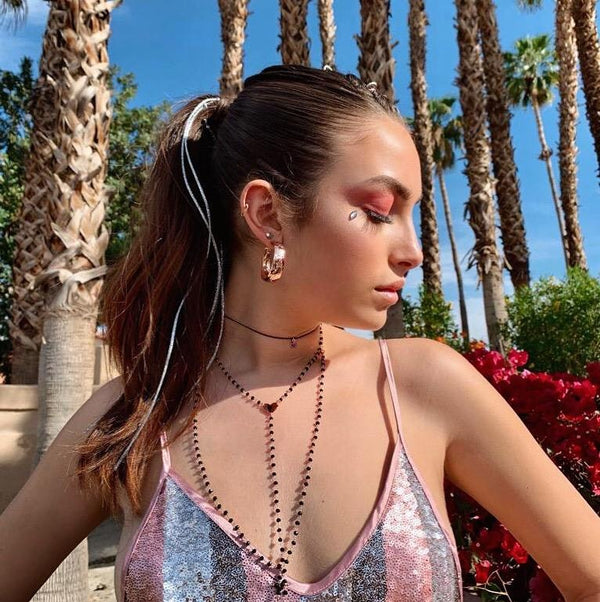 Camino a Coachella con Chechu, Ignazio y Nilufar