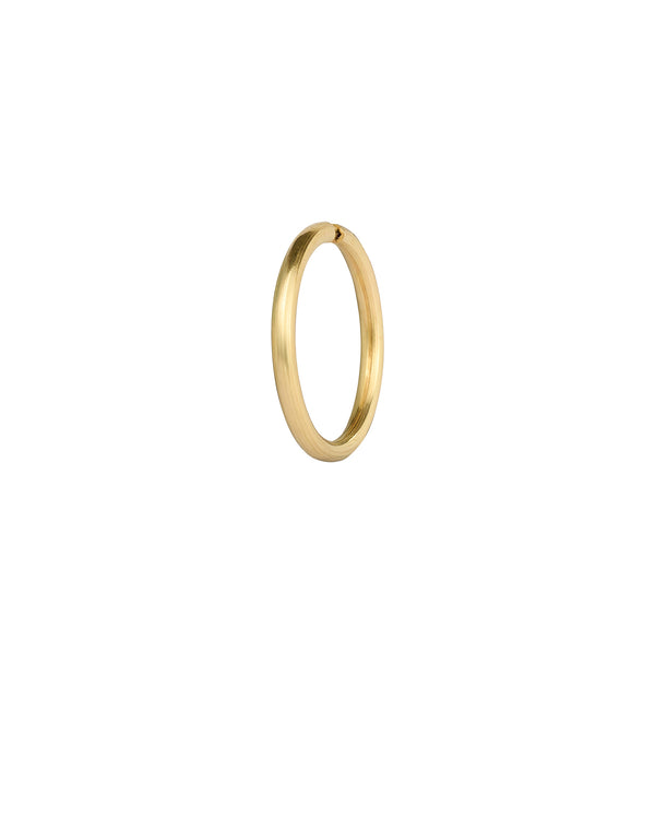 Smooth Mini Hoop Mono Earring - GOLD18KT