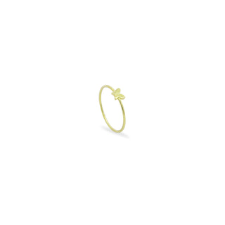 Butterfly ring - ORO18KT