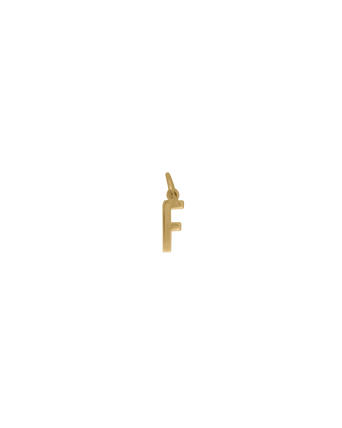 Ciondolo Lettera F – ORO18KT
