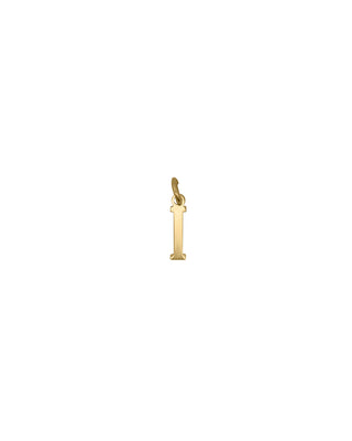Letter I Pendant – 18KT GOLD