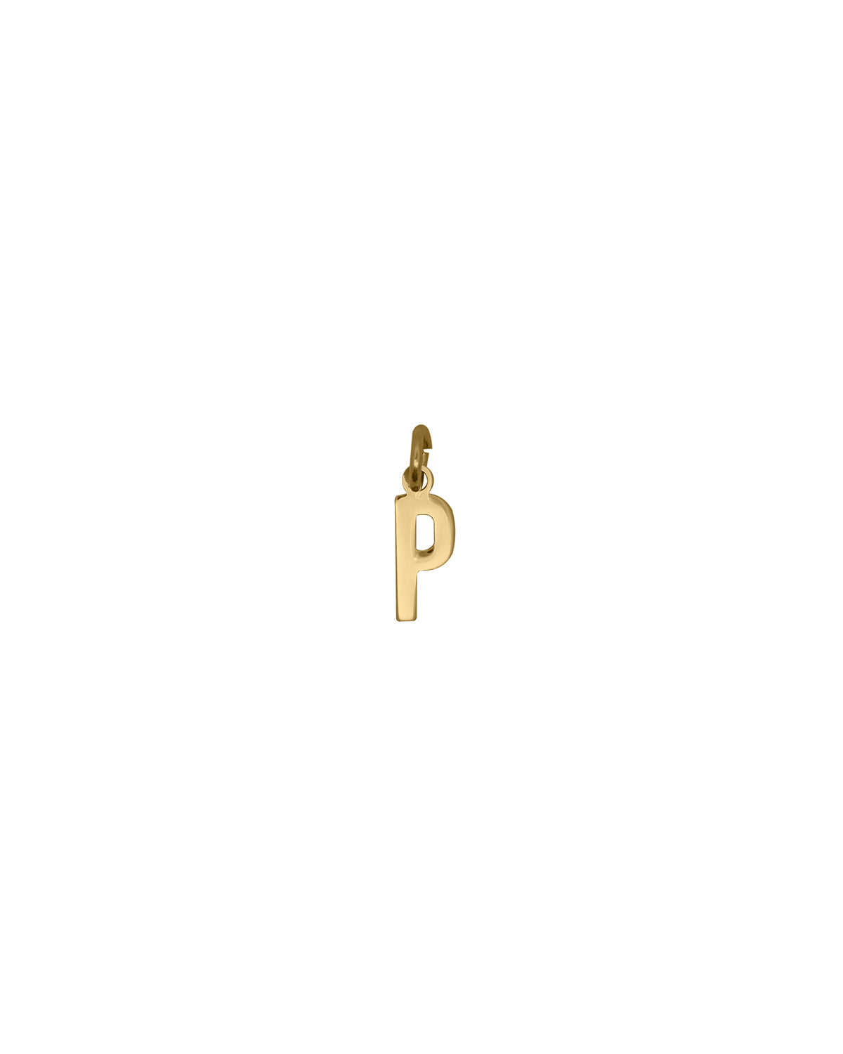 Colgante con la letra P – ORO18KT