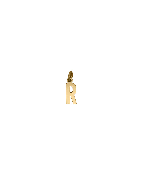 Colgante con la letra R – ORO18KT