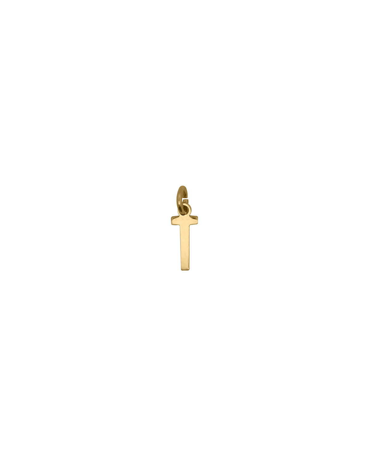 Ciondolo Lettera T – ORO18KT