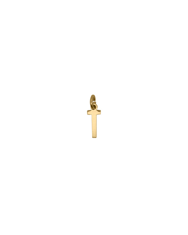 Colgante con la letra T – ORO18KT