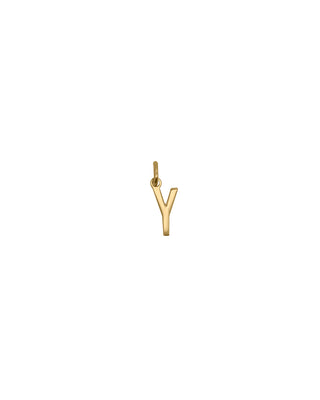 Letter Y Pendant – 18KT GOLD
