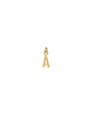 Letter A Pendant – 18KT GOLD
