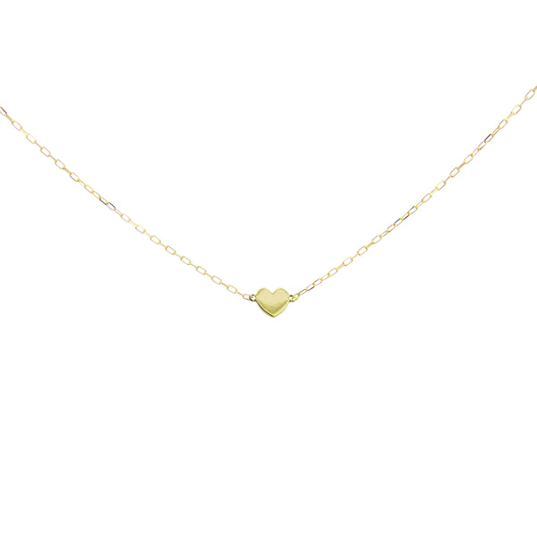 Gold heart choker - ORO18KT