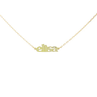 Girocollo Golden Mate personalizzabile – ORO18KT