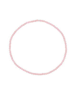 Pastel Pink Jade Elastic Choker Base