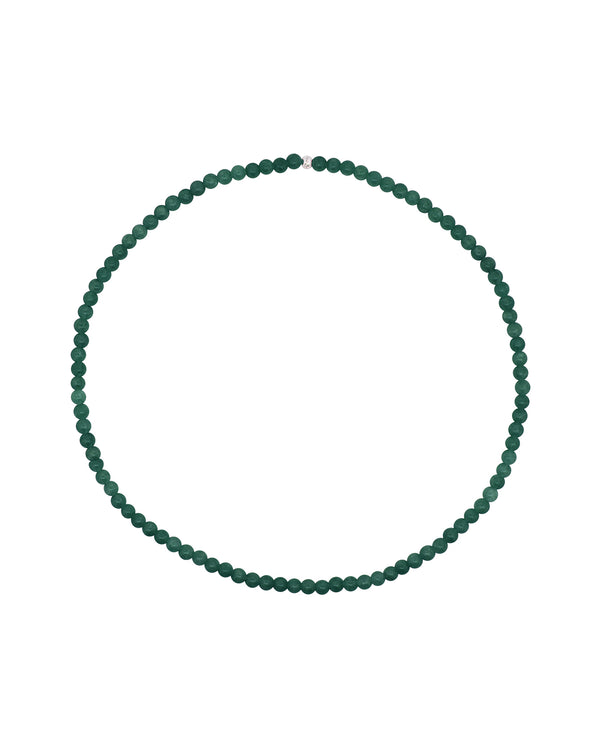 Base Girocollo Elastico in Giada Verde