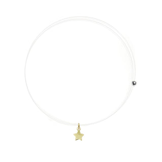 Girocollo Lenza con Stella - ORO18KT