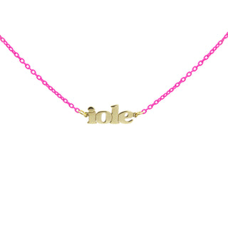 Customizable Golden Mate choker colored chain – ORO18KT