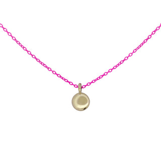 Girocollo tondo catena con vernice - ORO18KT