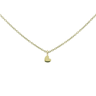 Choker with heart and painted chain - ORO 18KT