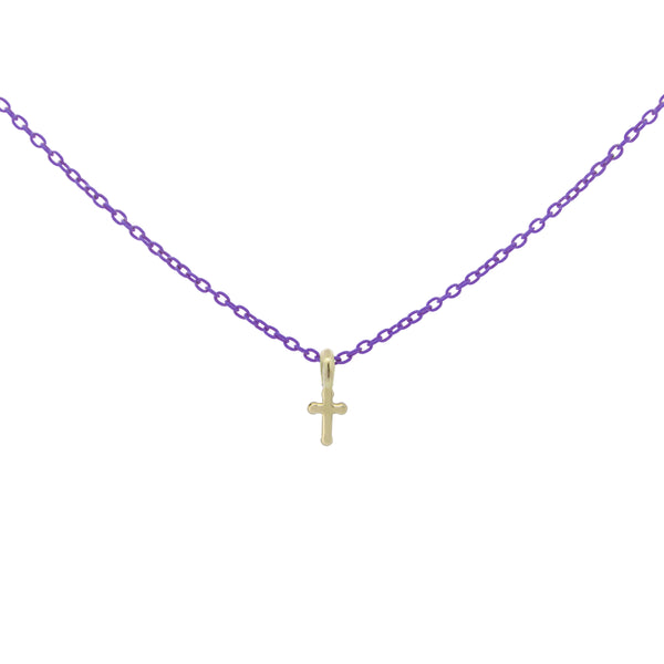 Never Say Never - Bellissima croce artigianale in oro giallo 18 K con Cristo, speciale per la Prima Comunione, con catena forzatina da 50 cm, elegante, solida e resistente Never Say Never - Bellissima croce artigianale in oro giallo 18 K con Cristo, speciale per la Prima Comunione, con catena forzatina da 50 cm, elegante, solida e resistente