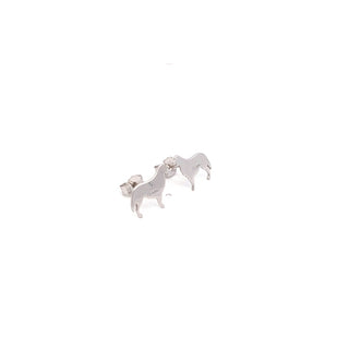 Labrador dog lobe earrings