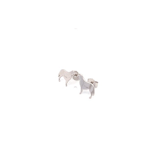 Labrador dog lobe earrings