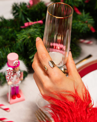 Eclissi double hug ring