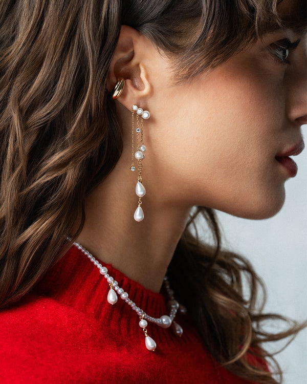 Orecchini Pearl rain