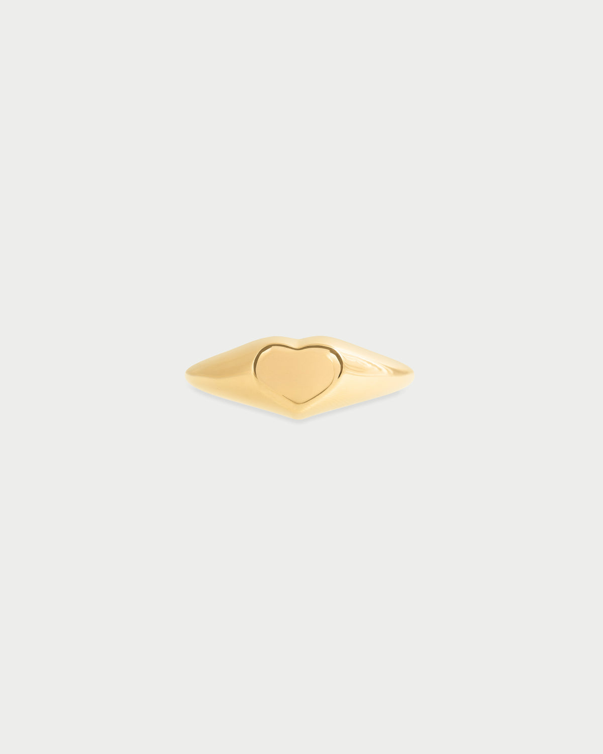 Anillo de sello Corazon