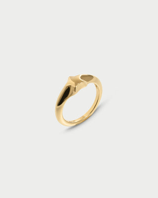 Star signet ring