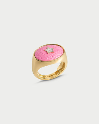 Anillo oval berry y estrella