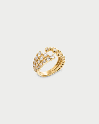  Anillo Athena royale tres hilos