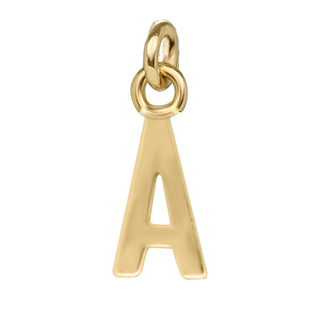 Letter A Pendant – 18KT GOLD