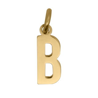 Letter B Pendant – 18KT GOLD