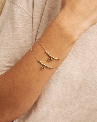 Pulsera micro anillos - estrella