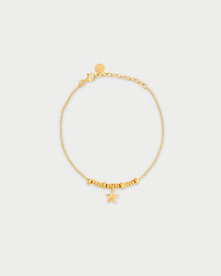 Pulsera micro anillos - estrella