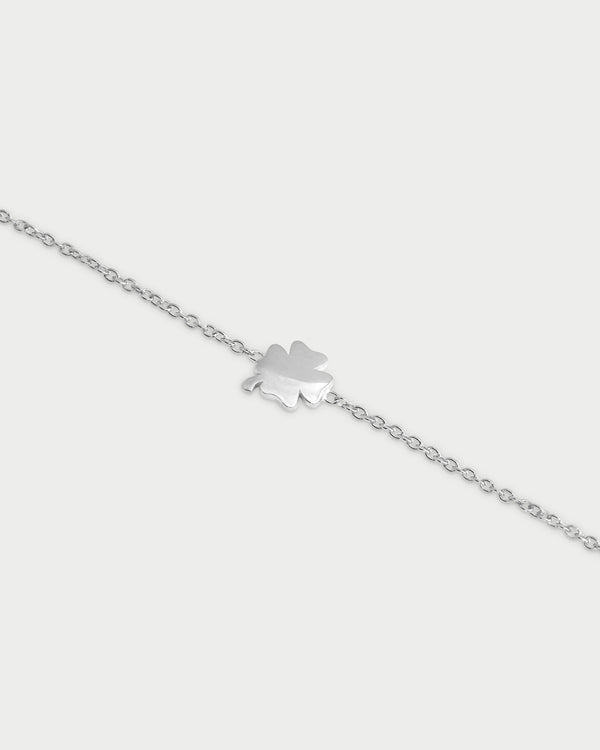 Pulsera sujeto central redondeado - cuadrifolio