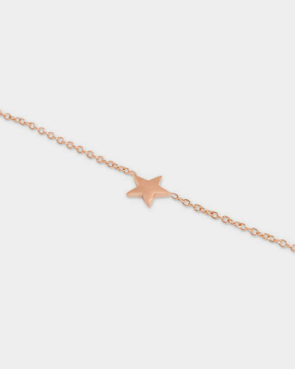 Bracelet rounded central subject - star
