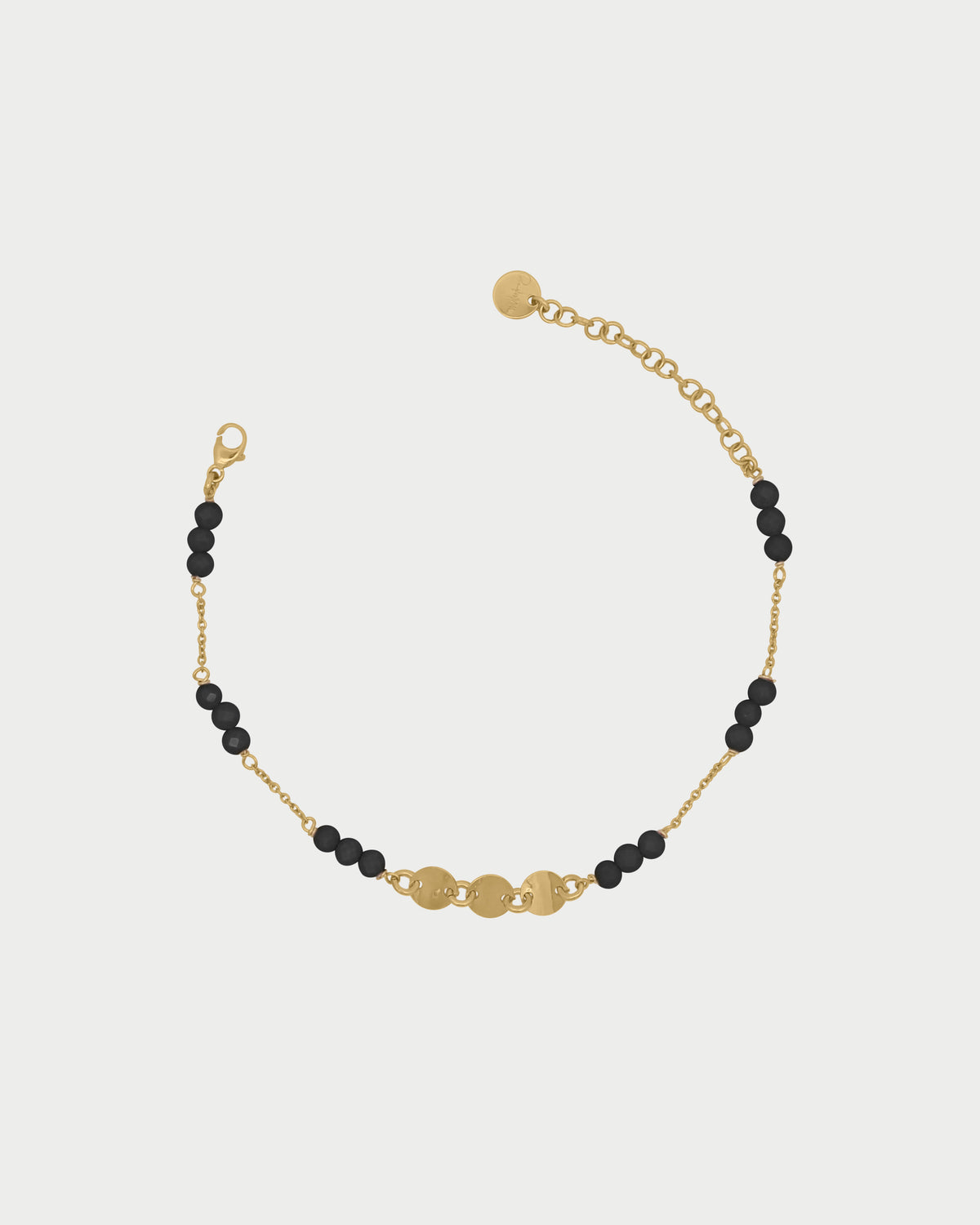 Pulsera de cadena de circonitas Milky and Medals
