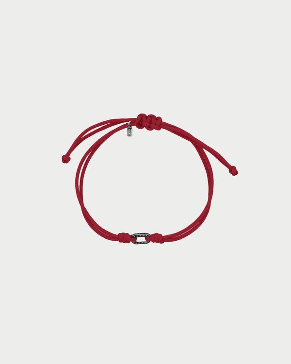 Bracciale Ovale Cordino Doppio