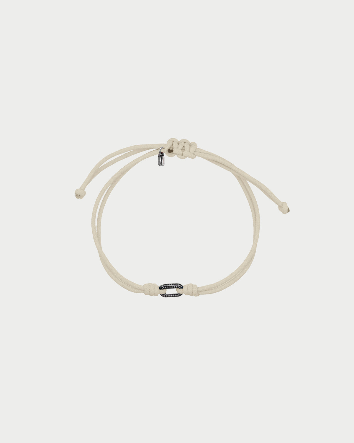 Bracciale Ovale Cordino Doppio