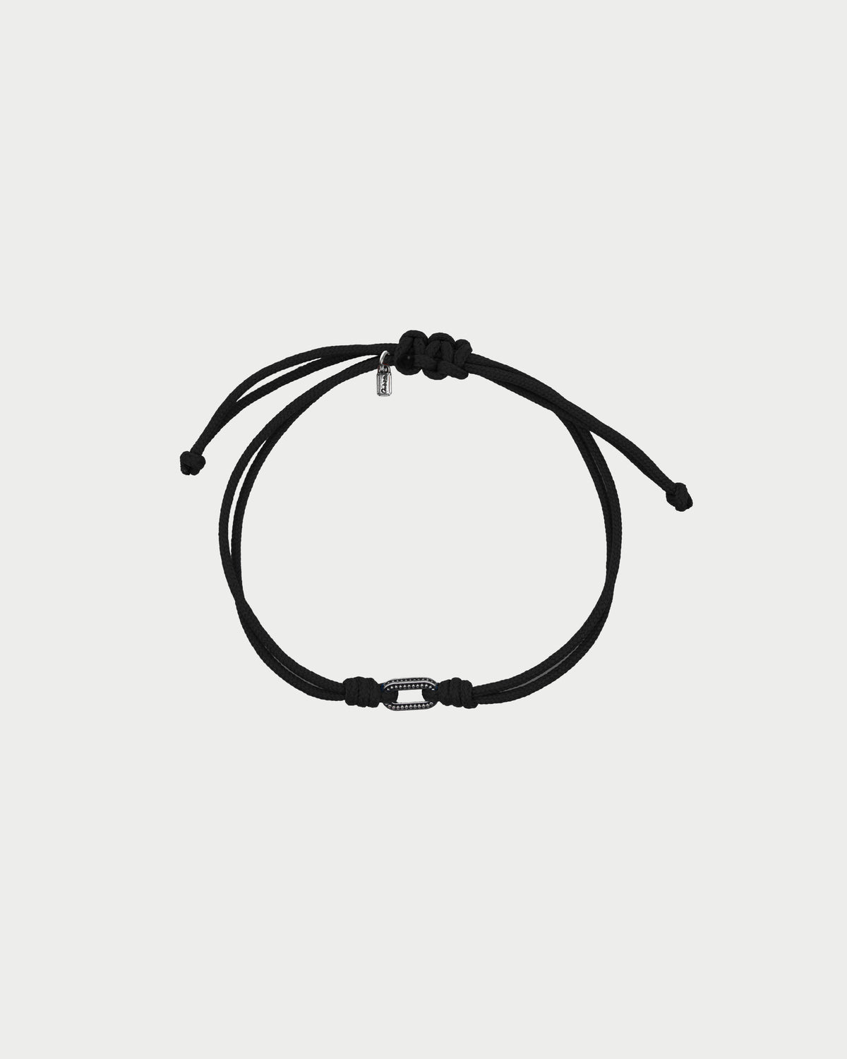 Bracciale Ovale Cordino Doppio