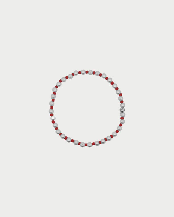 Bracciale Elastico Perle e resina colorata