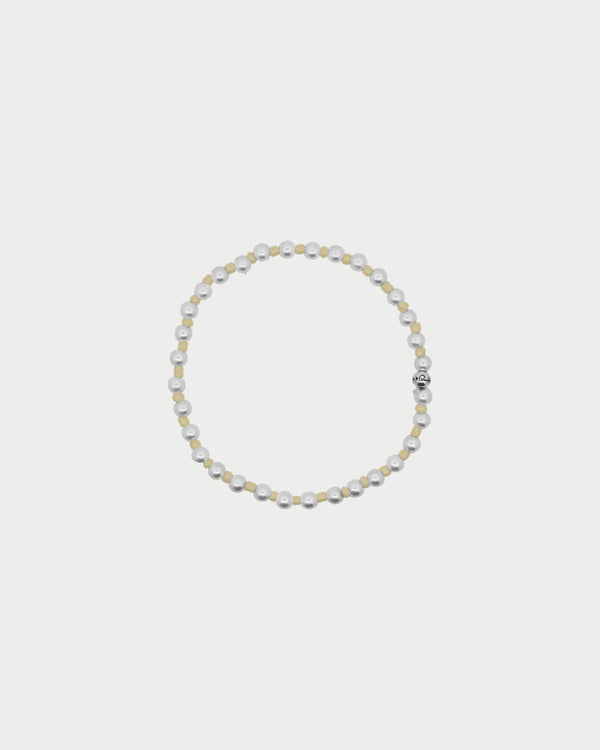 Bracciale Elastico Perle e resina colorata