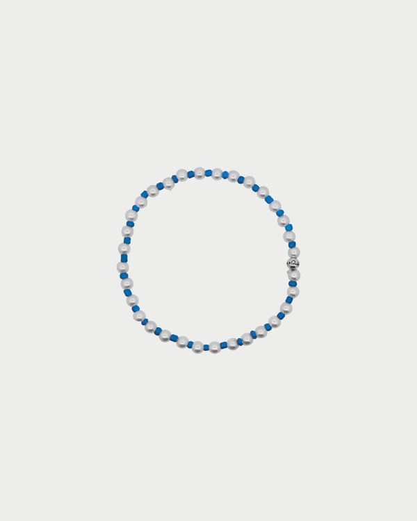 Bracciale Elastico Perle e resina colorata