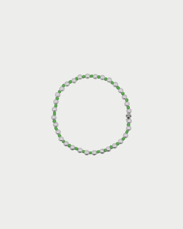 Bracciale Elastico Perle e resina colorata