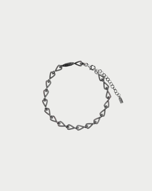Bracciale Maglia Cuori Torchon